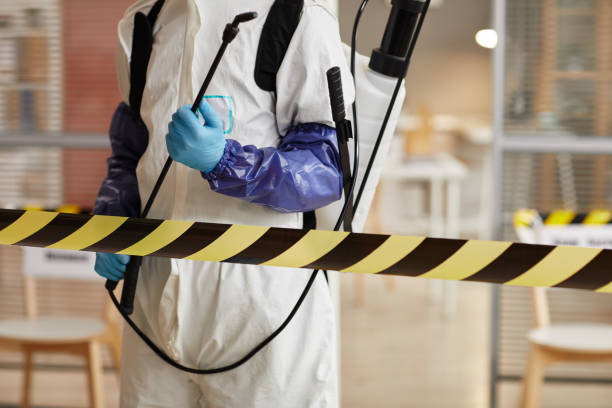 Professional Biohazard Cleanup technician working in Hendersonville, TN
